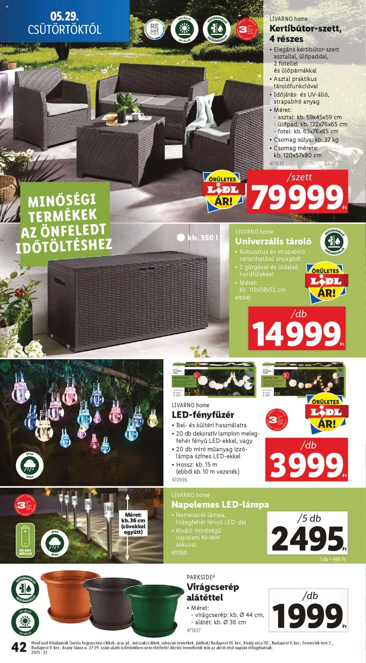 Lidl Akciós újság (2025.05.29. - 2025.06.04.)