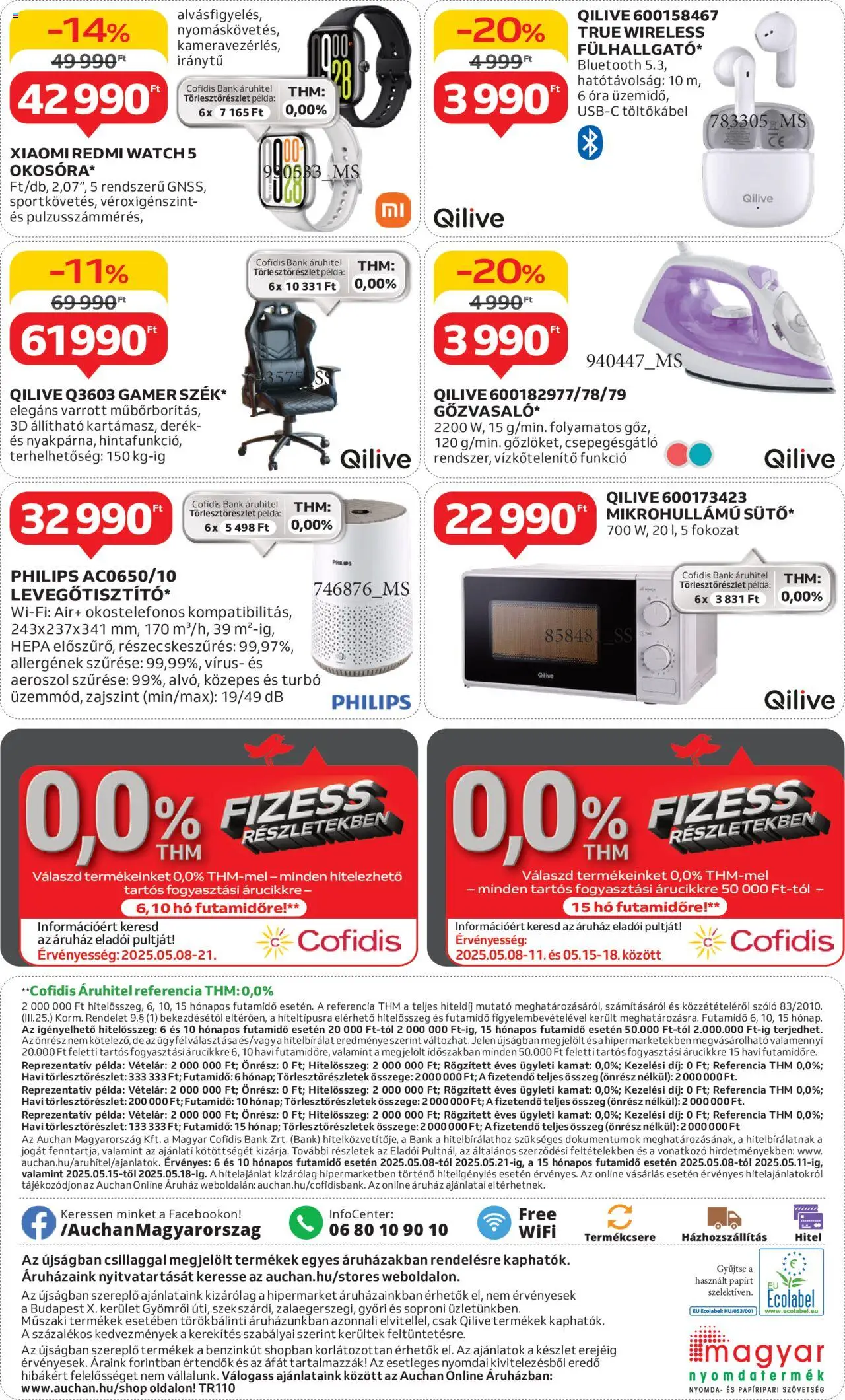 Auchan - Hipermarket / Háztartási készülékeink (2025.05.08. - 2025.05.21.)