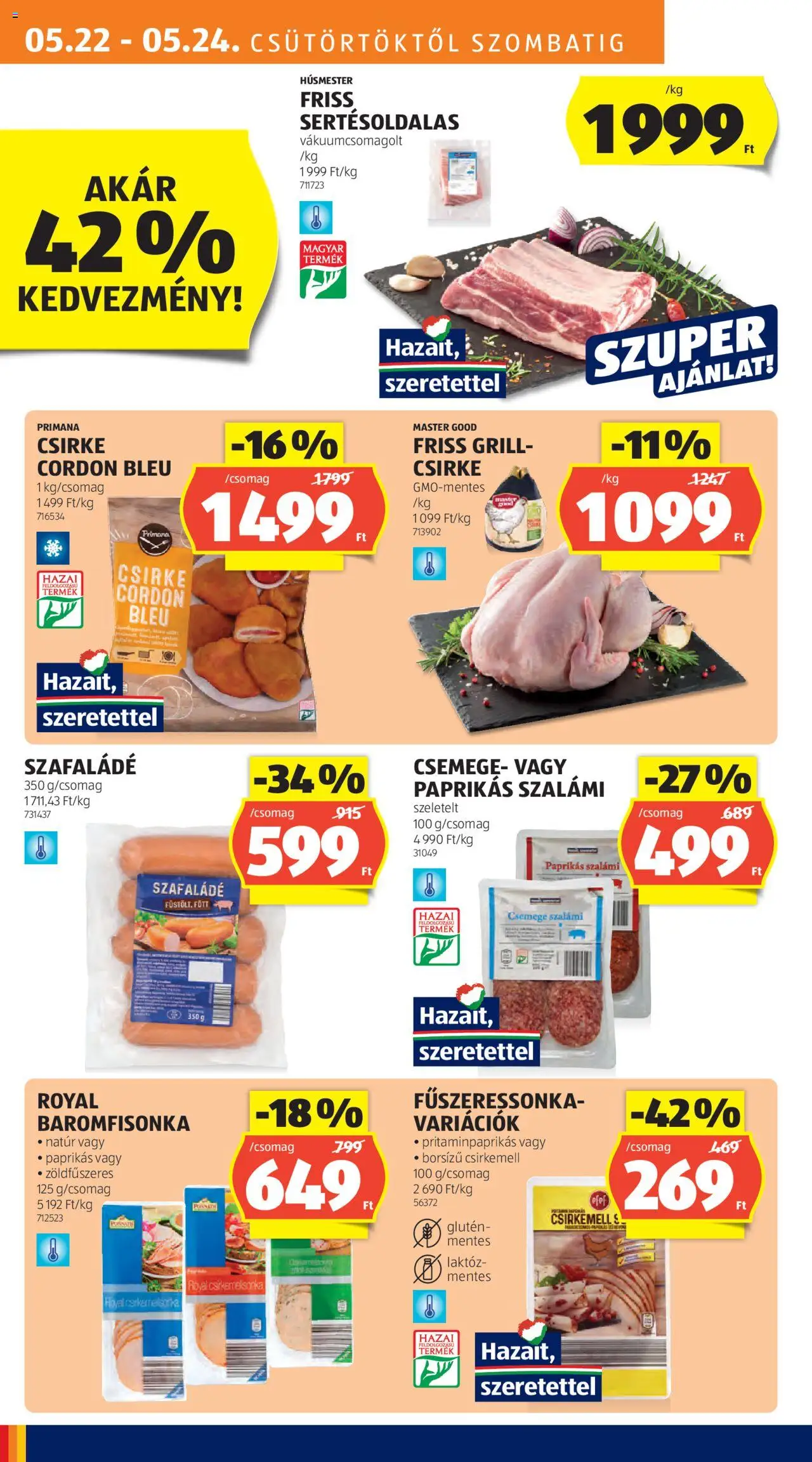 Aldi Akciós újság (2025.05.22. - 2025.05.28.)
