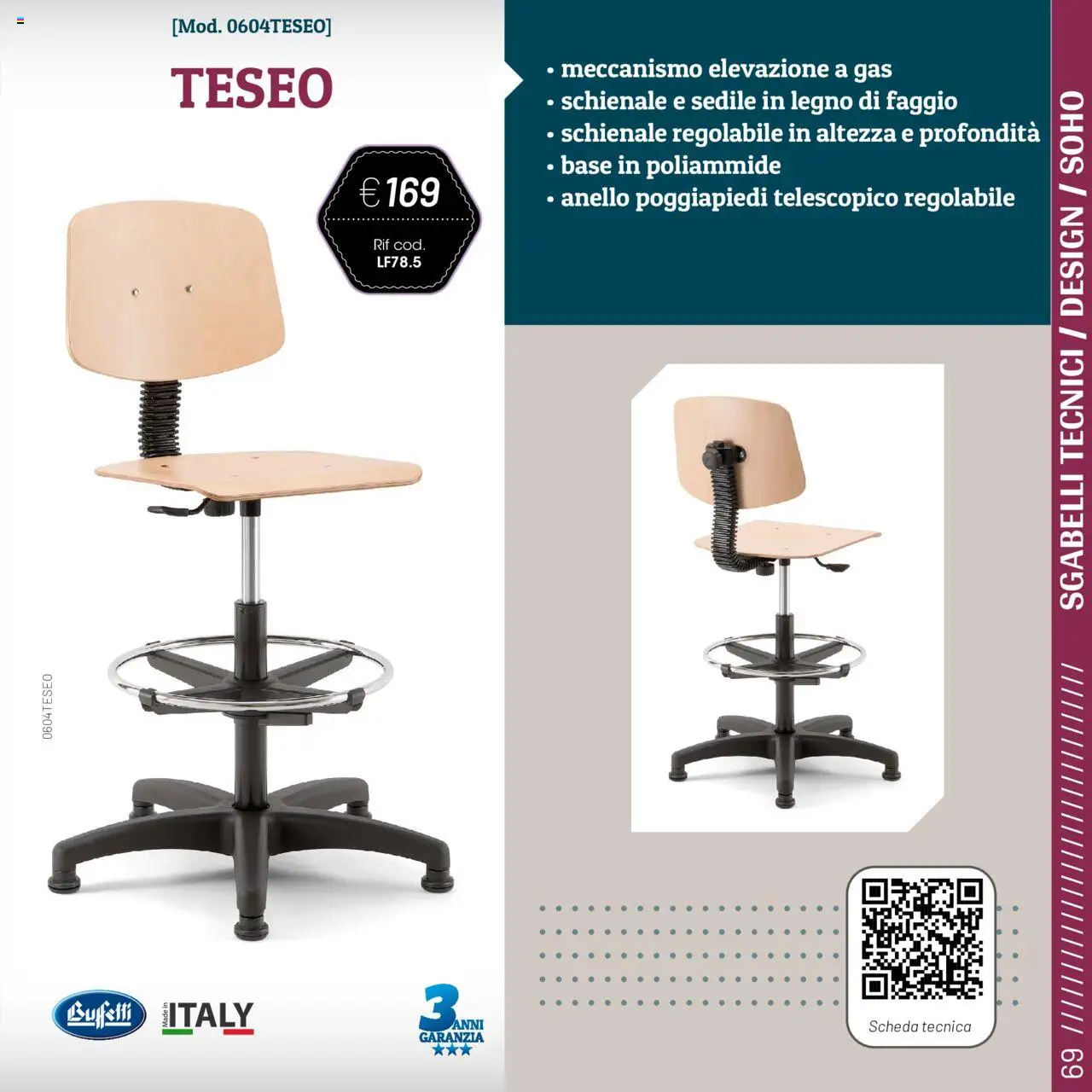 Catalogo Sedie Buffetti