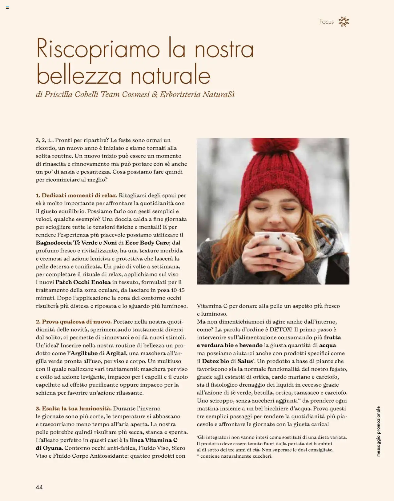Magazine Gennaio - Febbraio Natura Sì