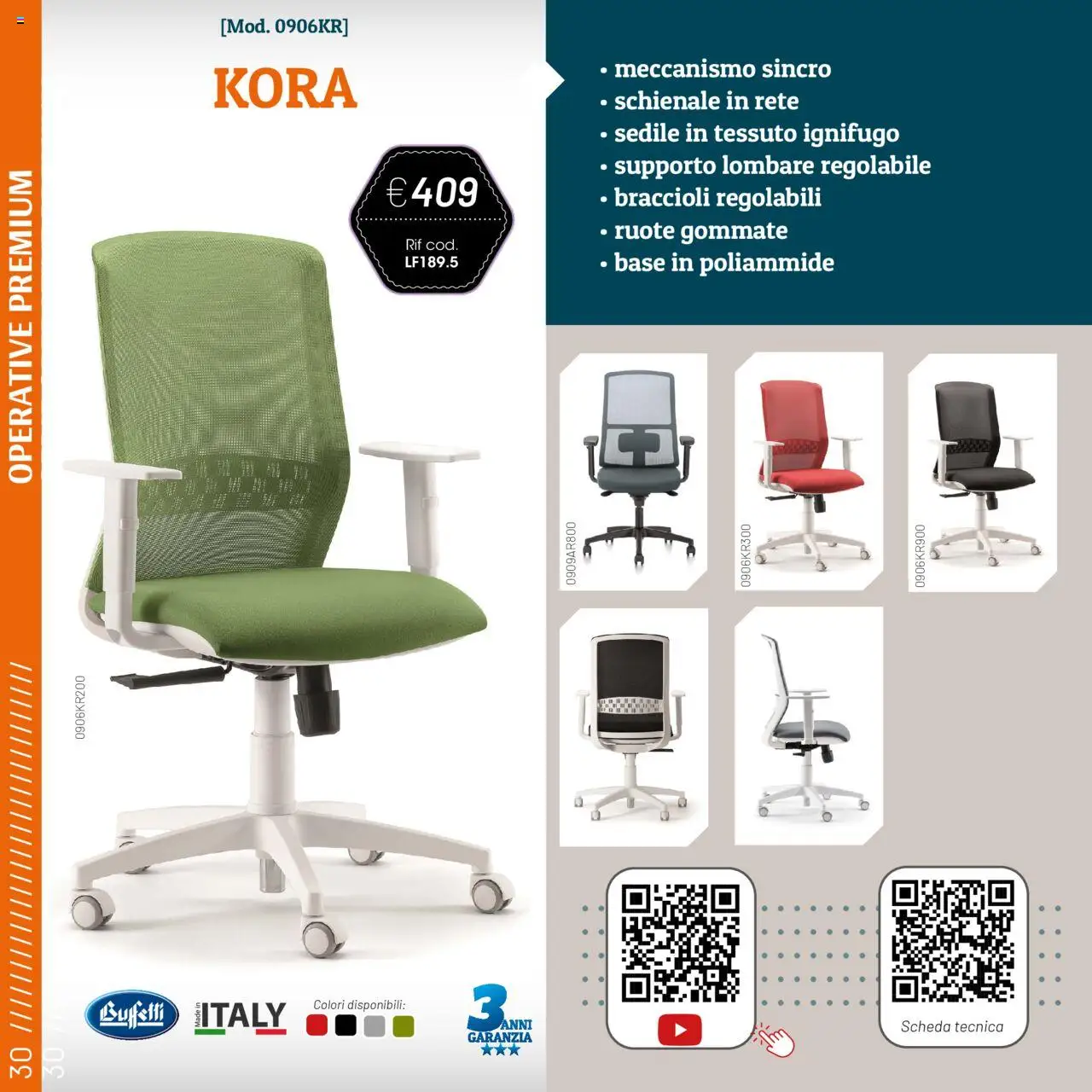 Catalogo Sedie Buffetti