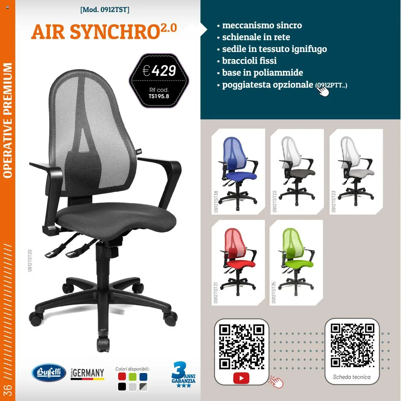 Catalogo Sedie Buffetti