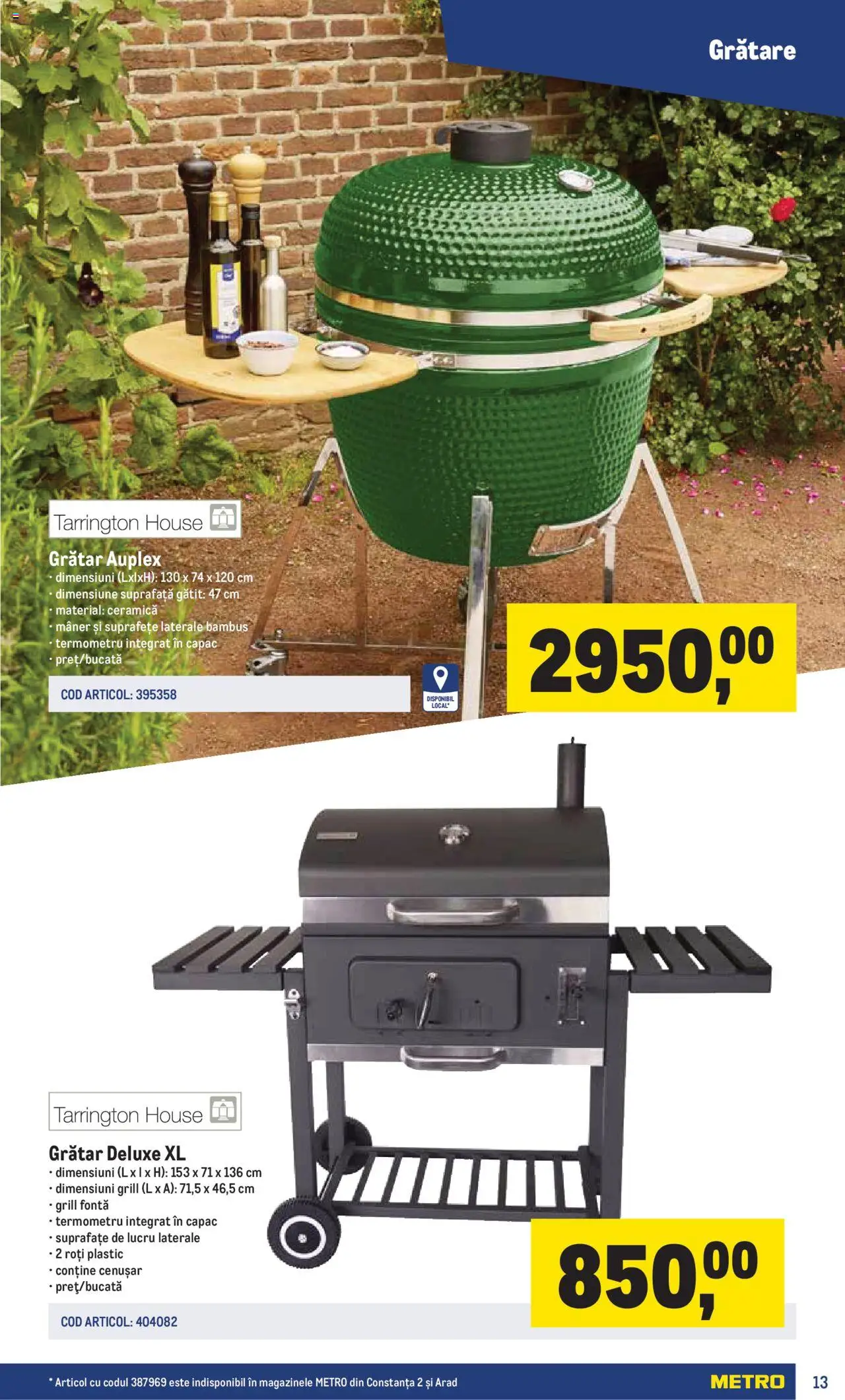 Metro catalog - Terasă și grădină PRO