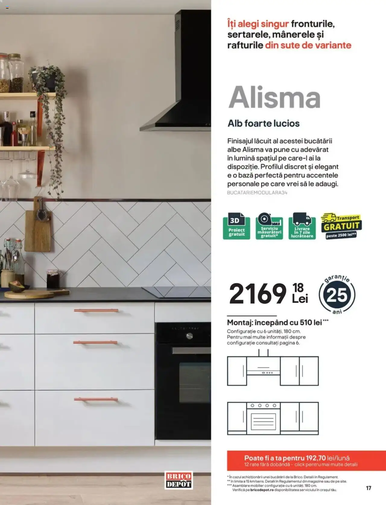 Brico Depot catalog - Bucătării Modulare