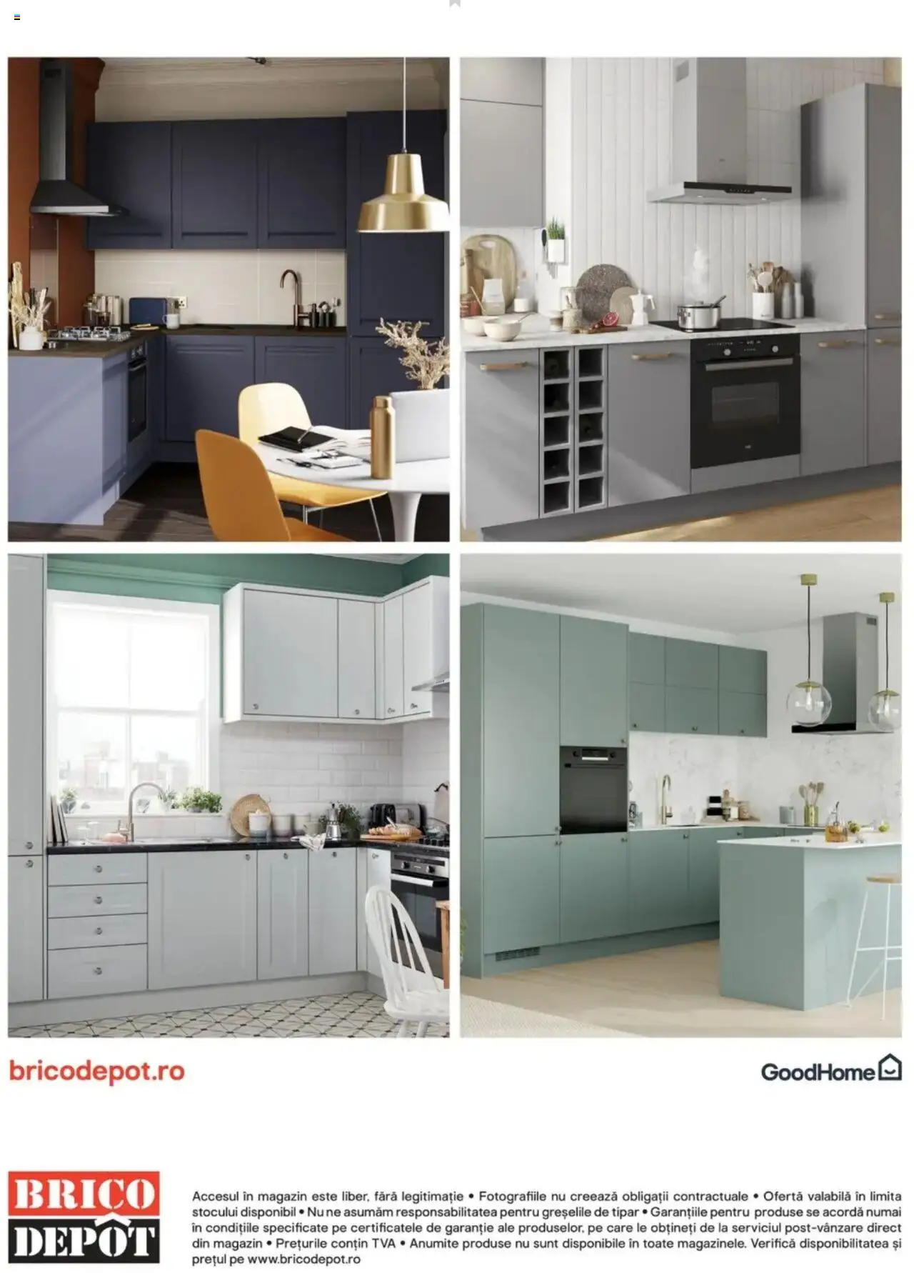 Brico Depot catalog - Bucătării Modulare