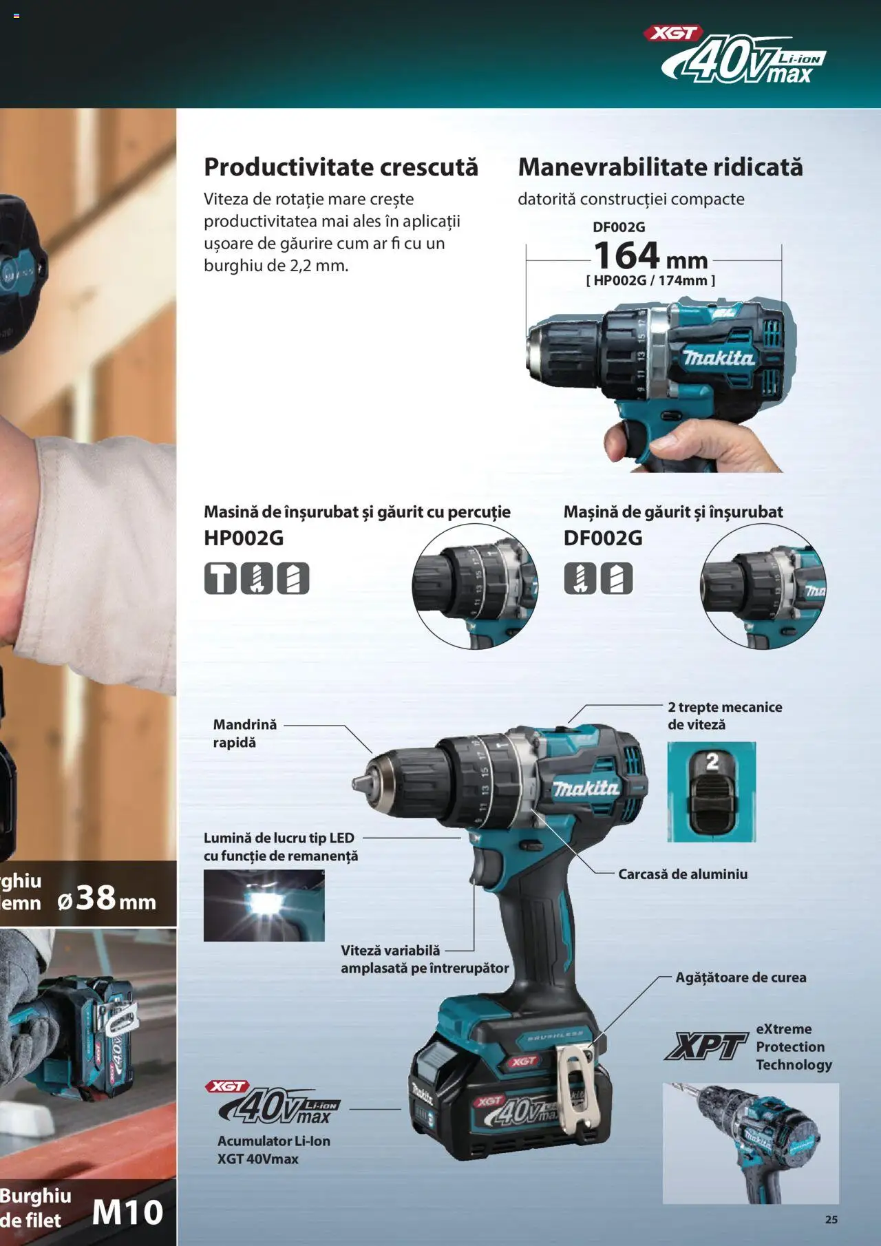 Makita catalog - Masini profesionale Makita XGT