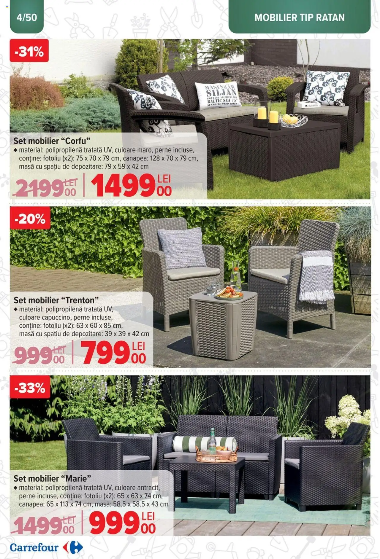 Carrefour catalog - Grădină