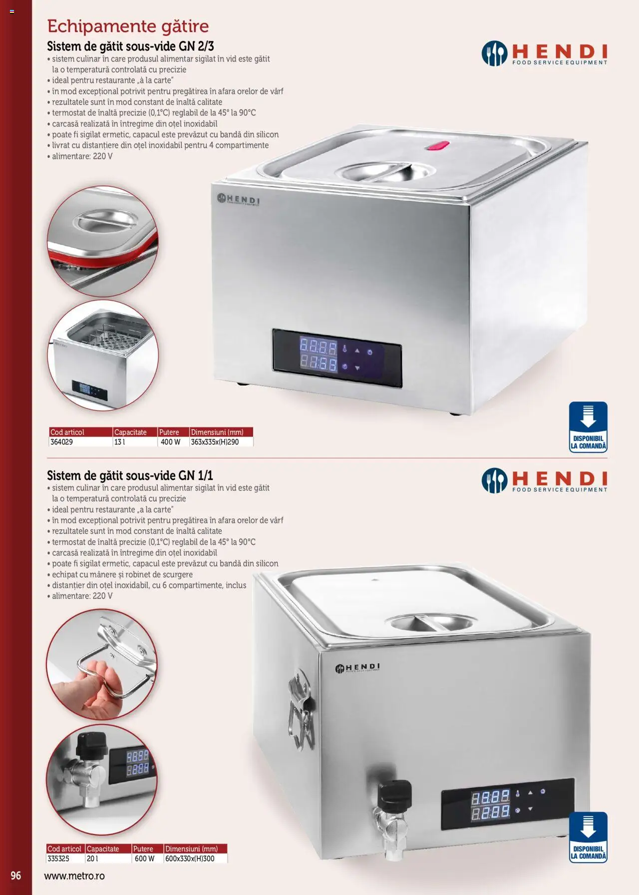 Metro catalog - Echipamente Profesionale pentru HoReCa