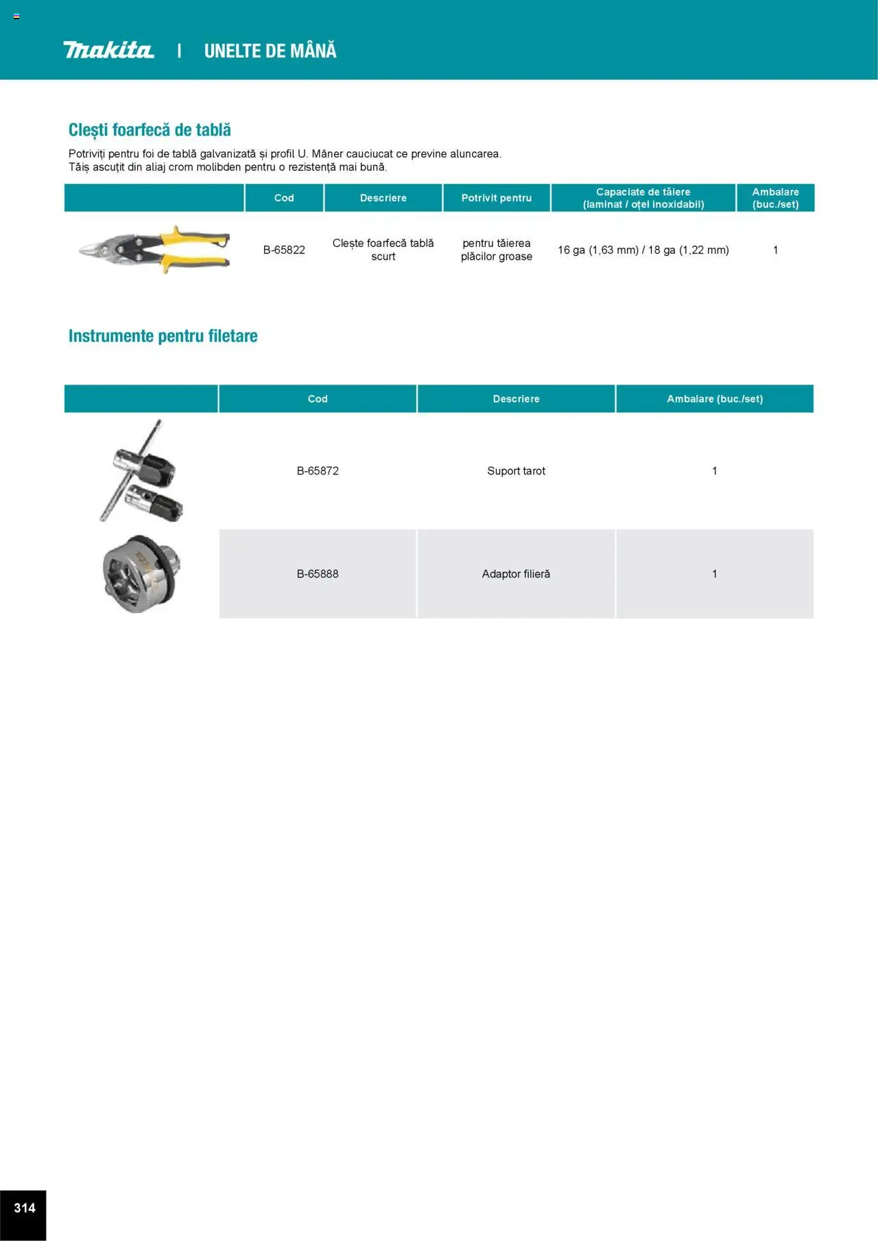 Makita catalog - Accesorii