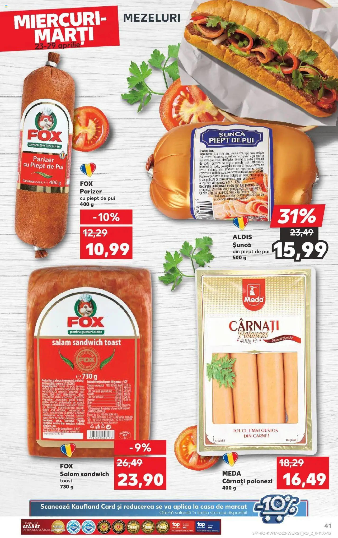 Catalog Kaufland - Sfântu Gheorghe