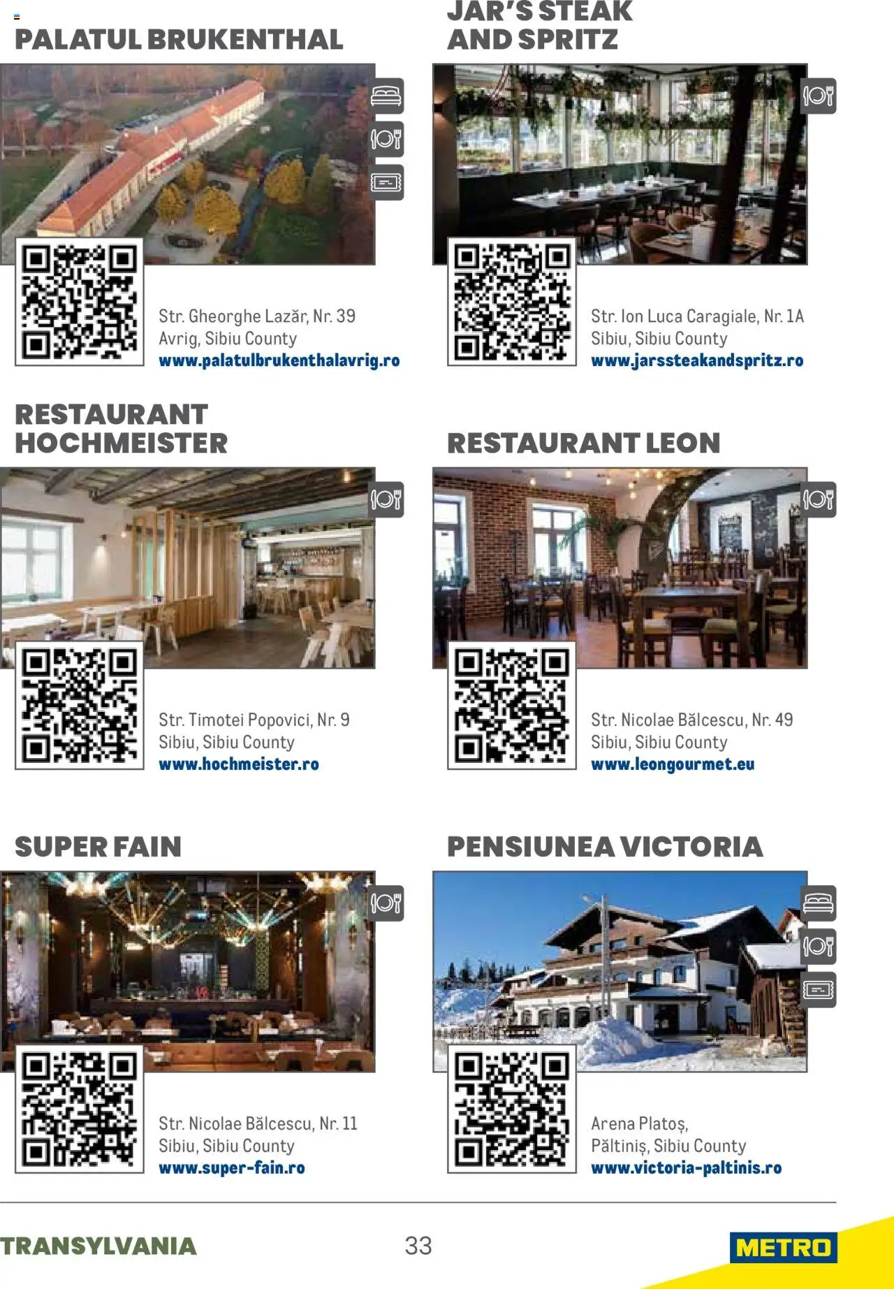 Metro catalog - Tourism Guide