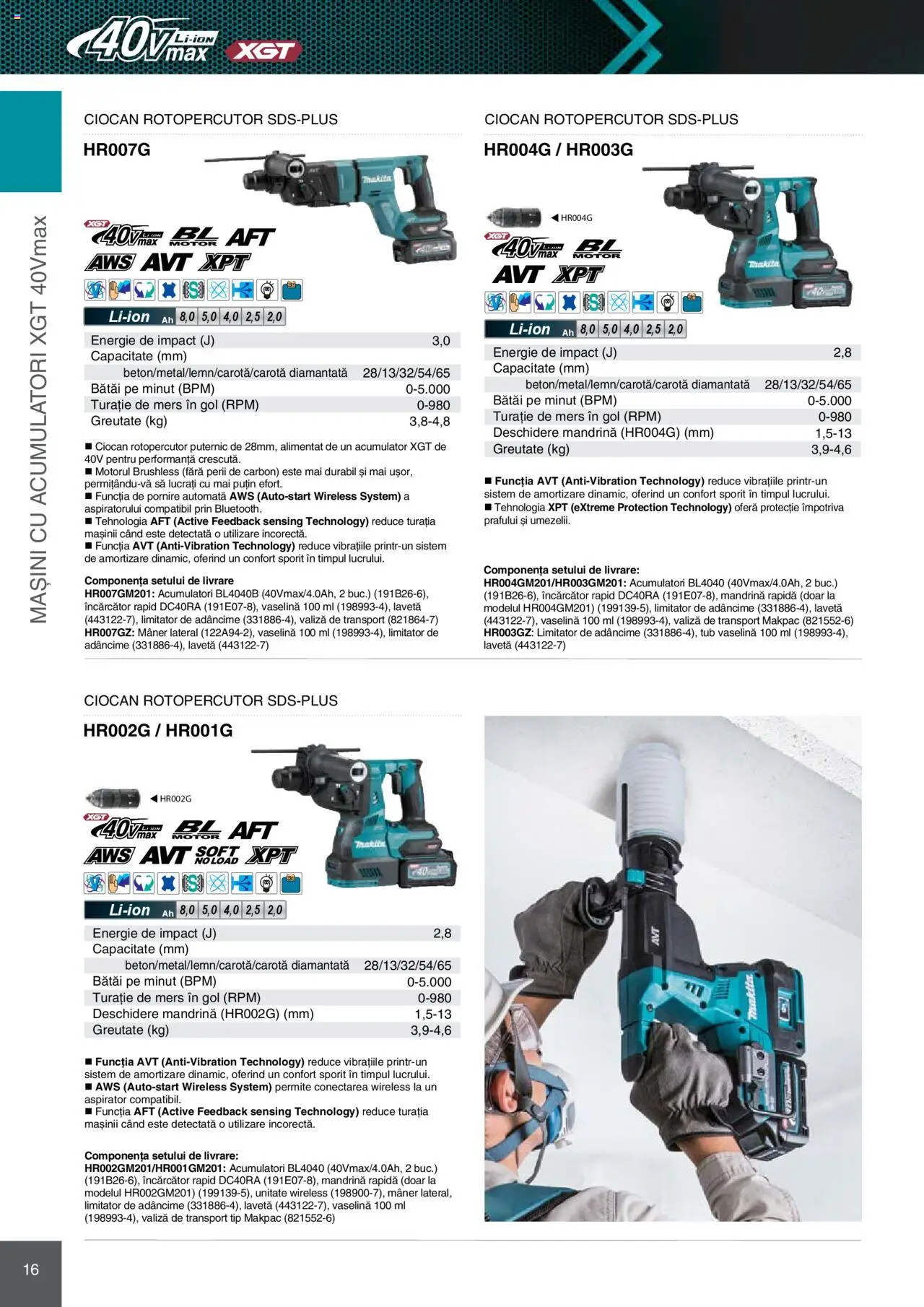Makita catalog - Mașini Profesionale