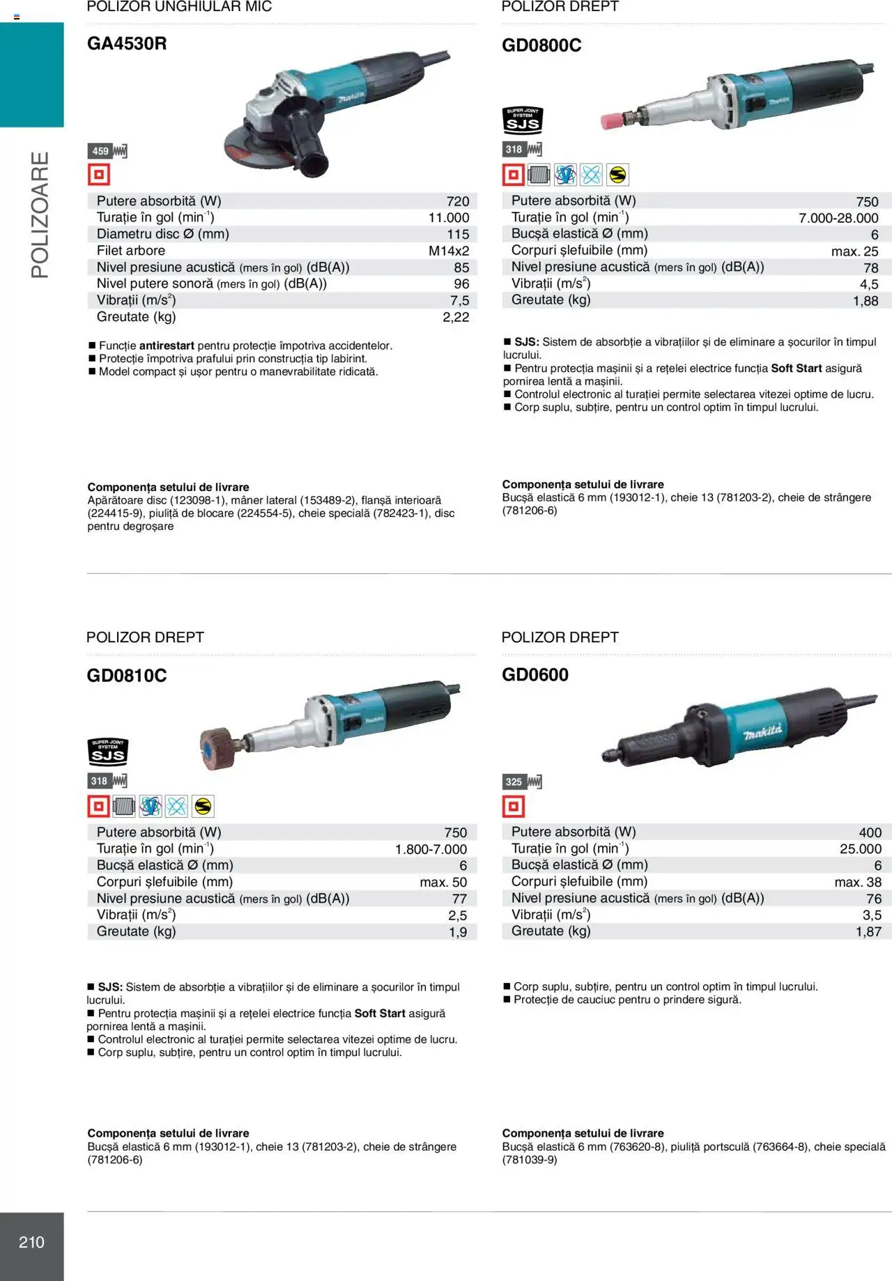Makita catalog - Mașini Profesionale