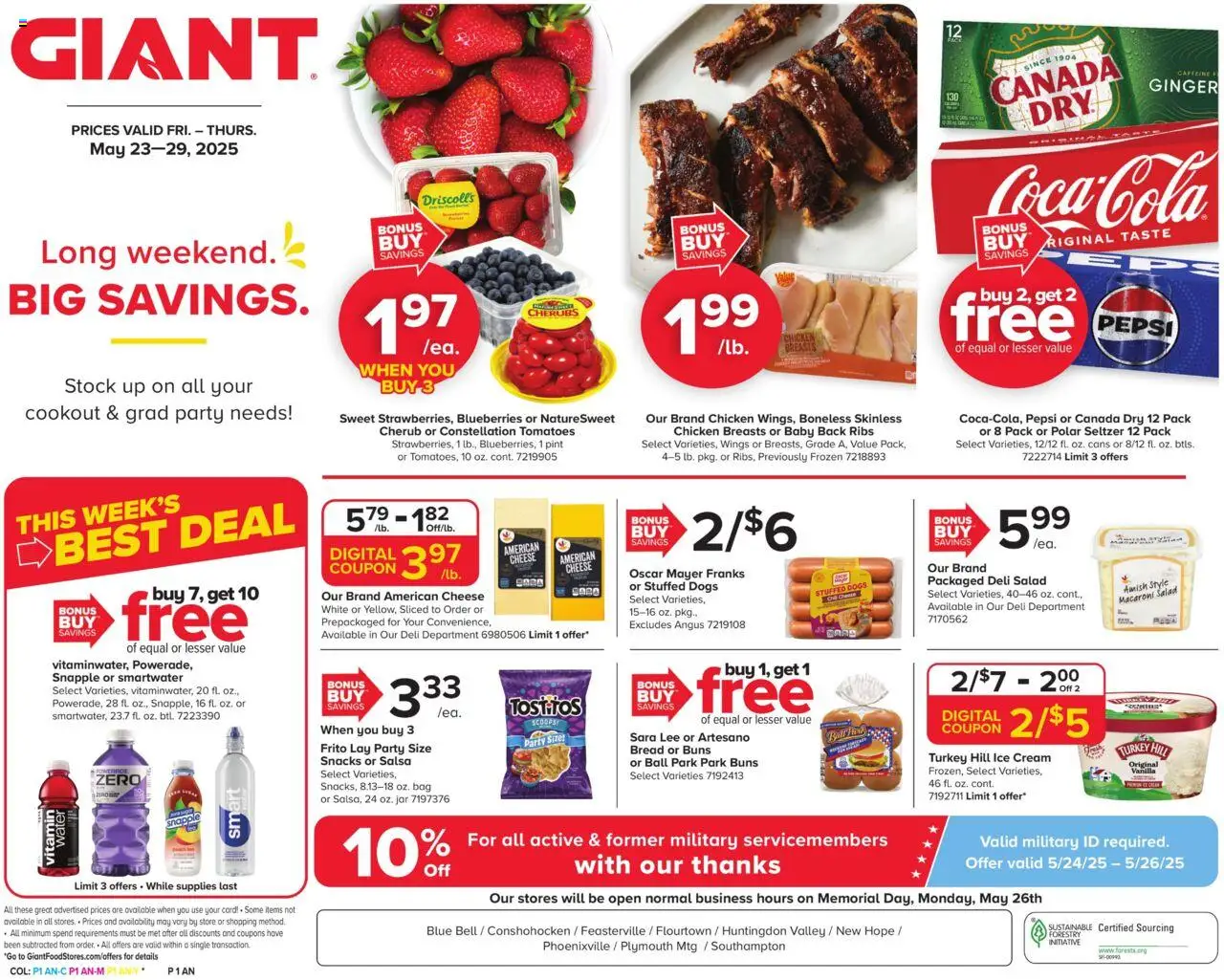 Giant Weekly Ad (05/23/2025 - 05/29/2025) | 1