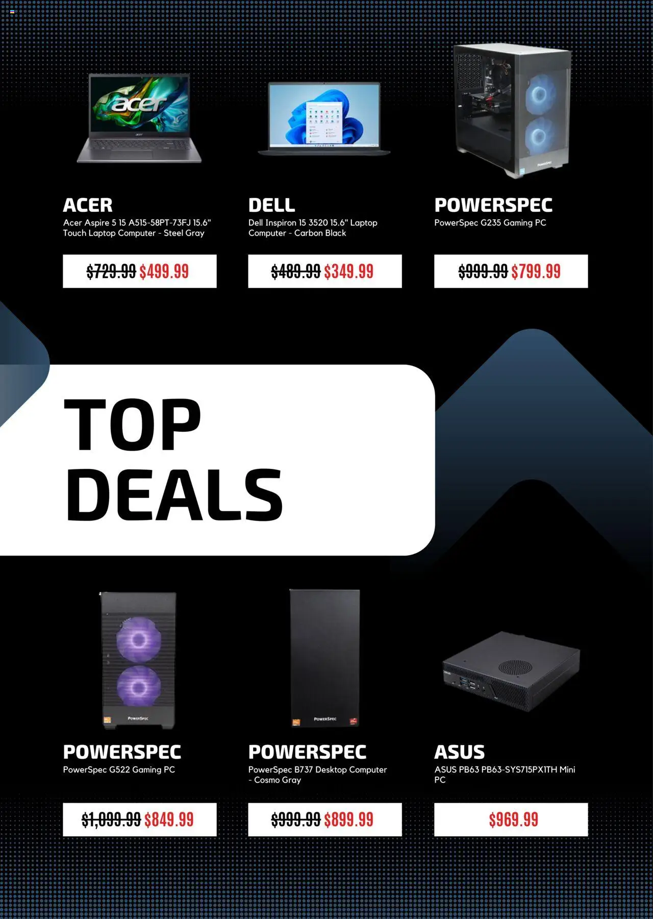 Micro Center Monthly Ad