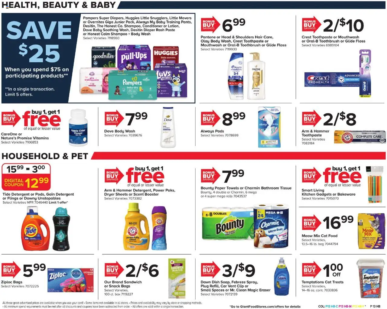 Giant Weekly Ad