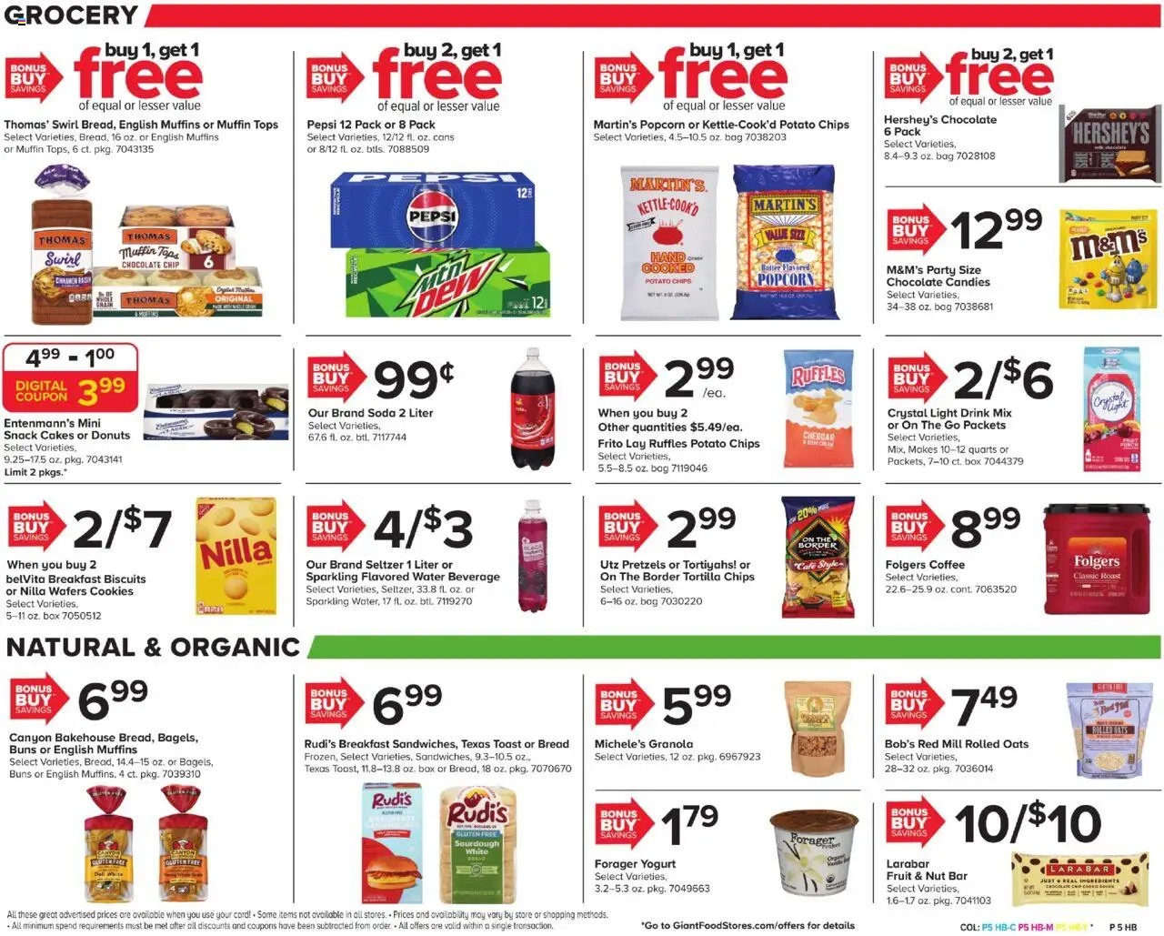 Giant Weekly Ad