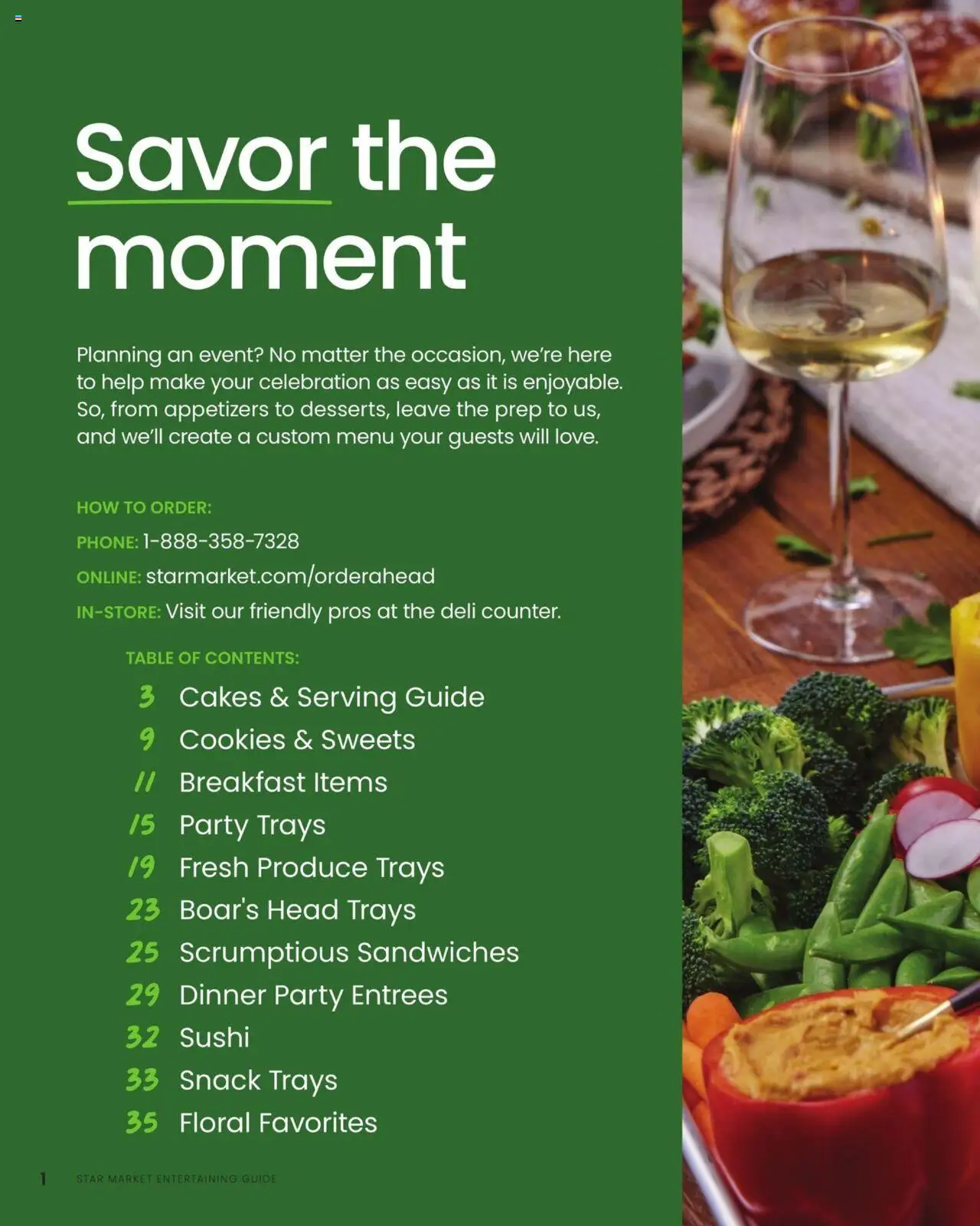 Star Market Entertaining Guide