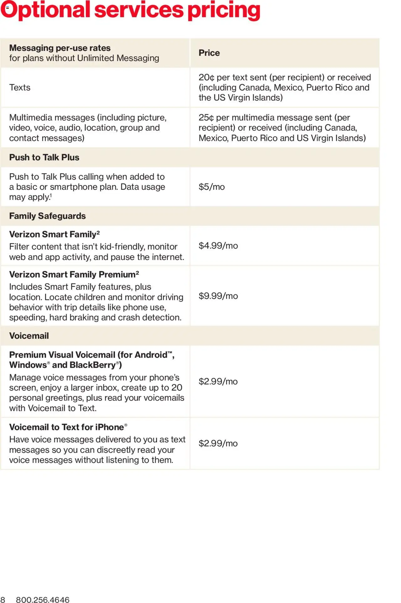 Verizon Brochure