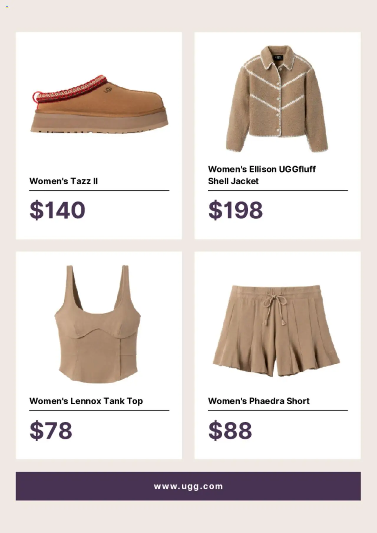 UGG Weekly Ad