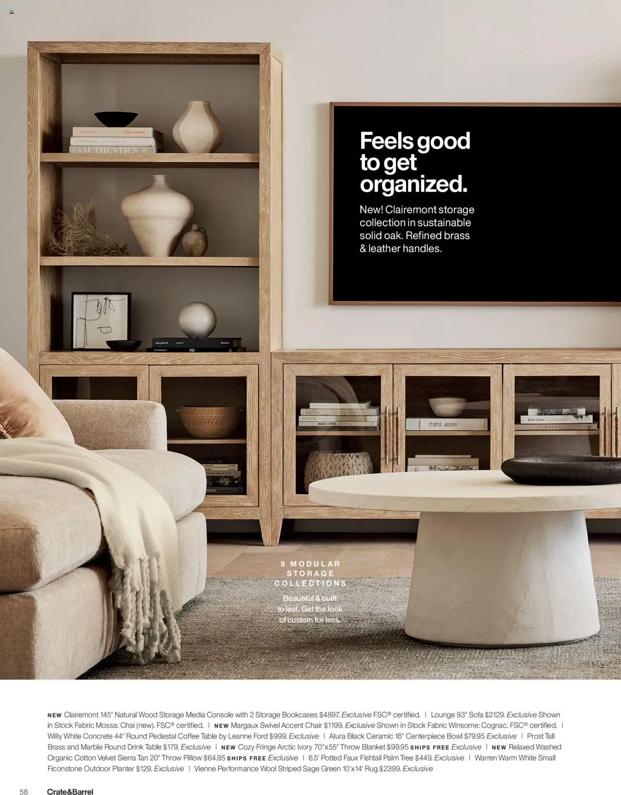 Crate & Barrel Spring 2025
