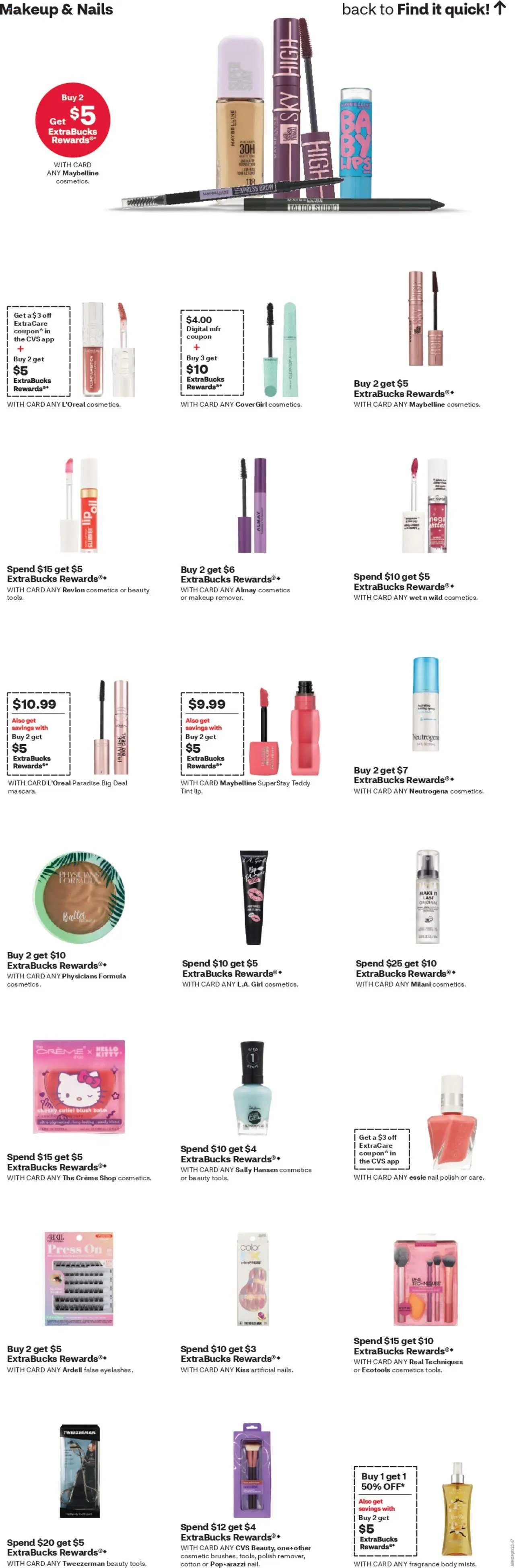 CVS Pharmacy Weekly Ad - MI