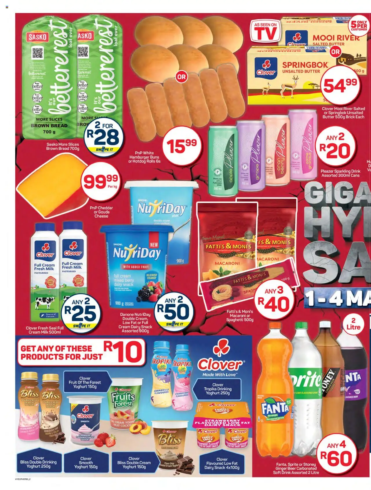 Pick n Pay - Eastern Cape - Gigantic Hyper Sale (01/05/2025 - 04/05/2025) | 2