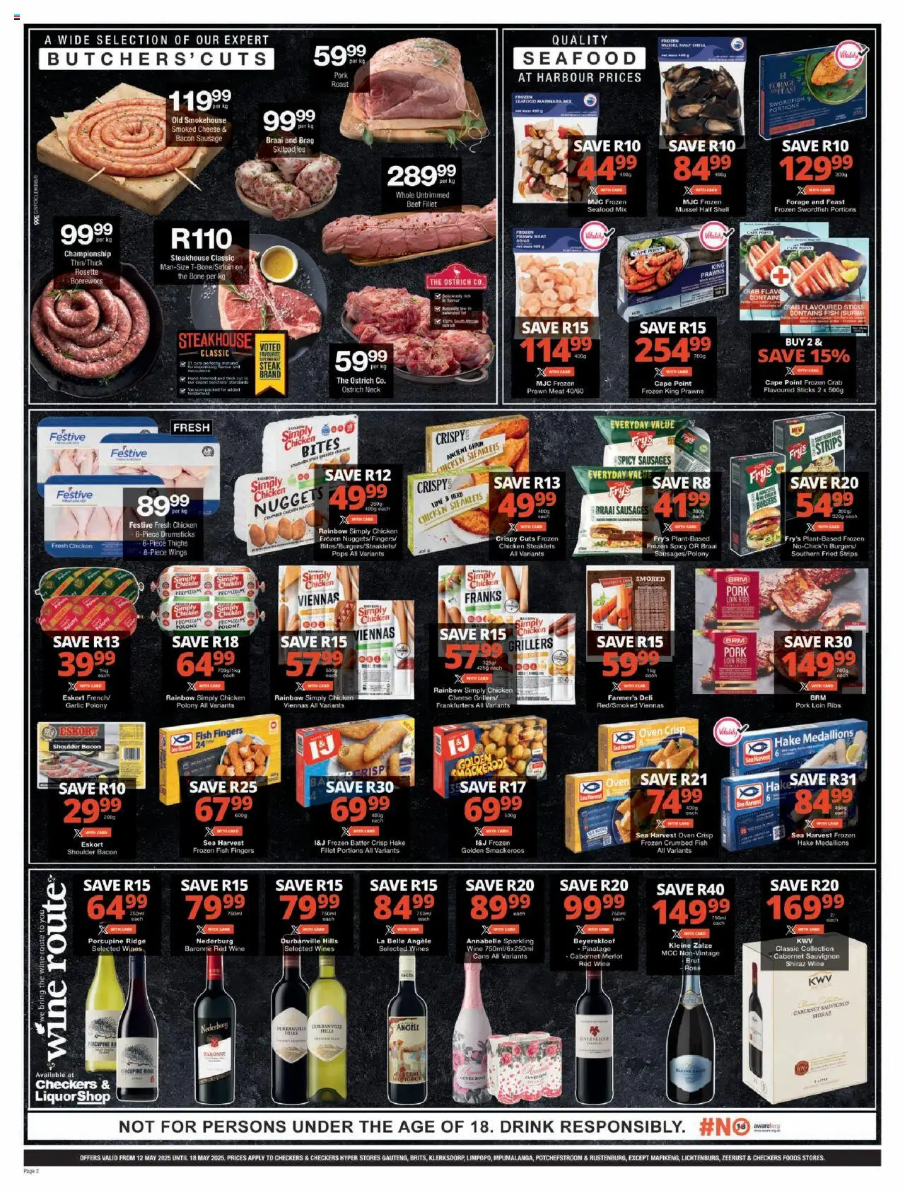 Checkers Gauteng - May Mid-Month Promotion (12/05/2025 - 18/05/2025) | 2