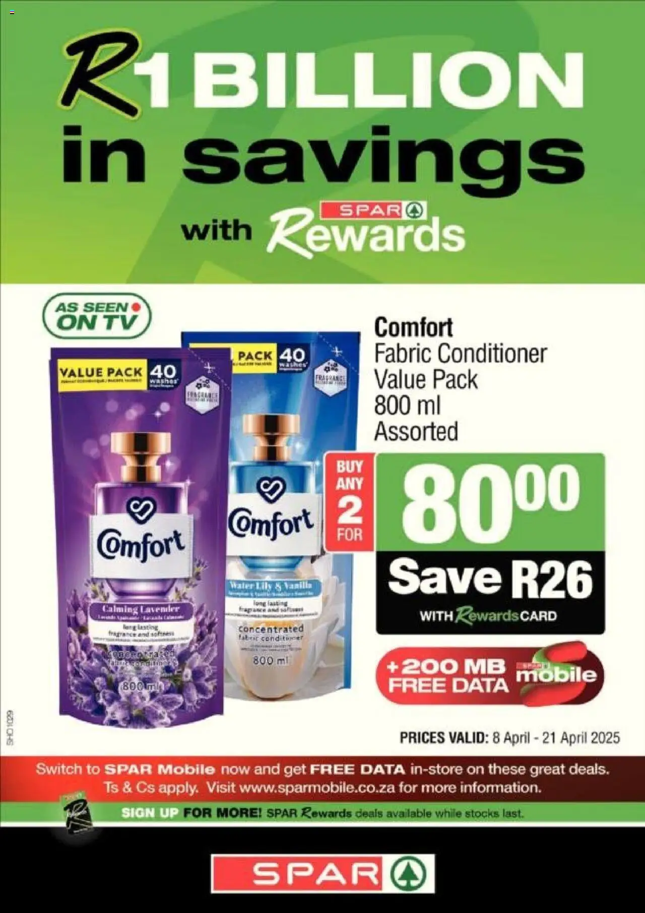 KWIKSPAR Specials
