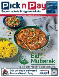 Pick n Pay Inland provinces - Eid Specials (26/05/2025 - 08/06/2025)