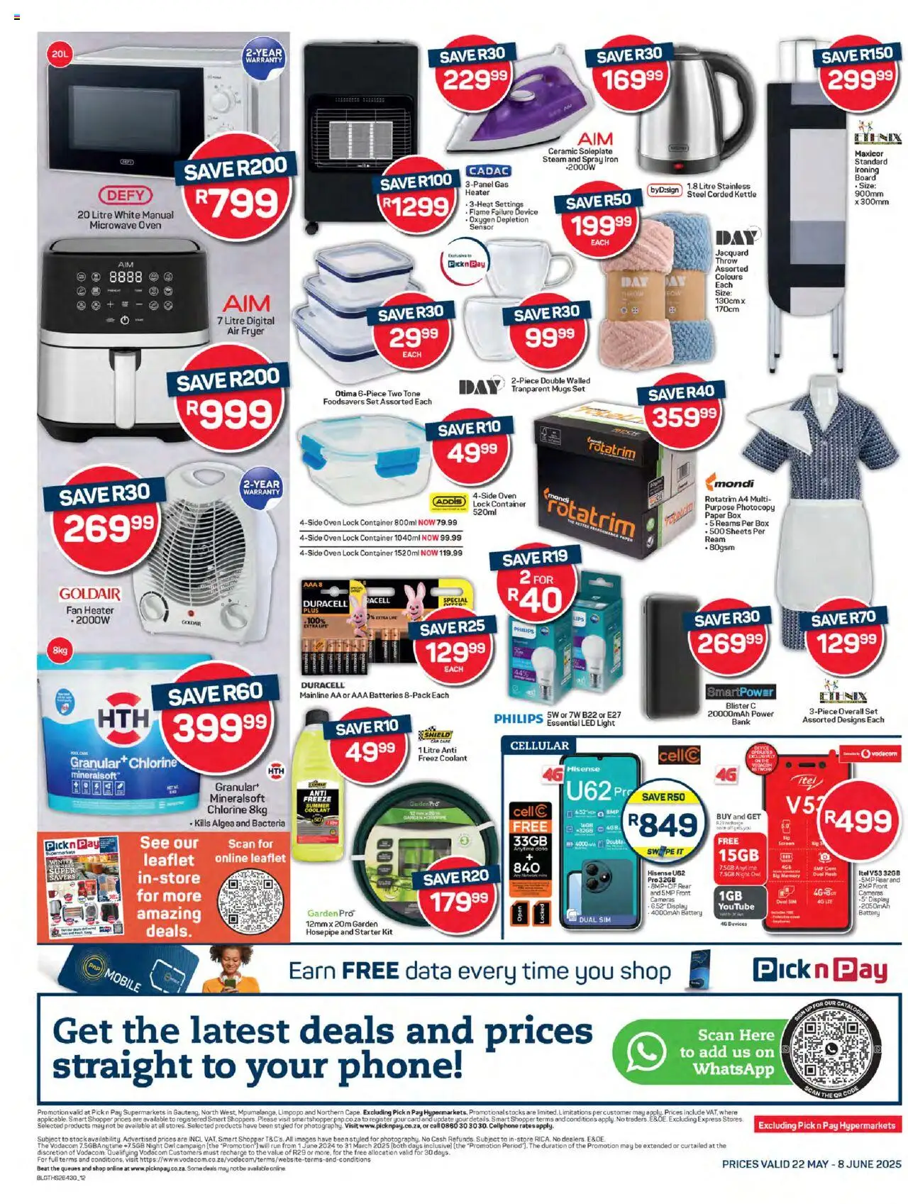 Pick n Pay Inland provinces - Specials (22/05/2025 - 08/06/2025) | 12