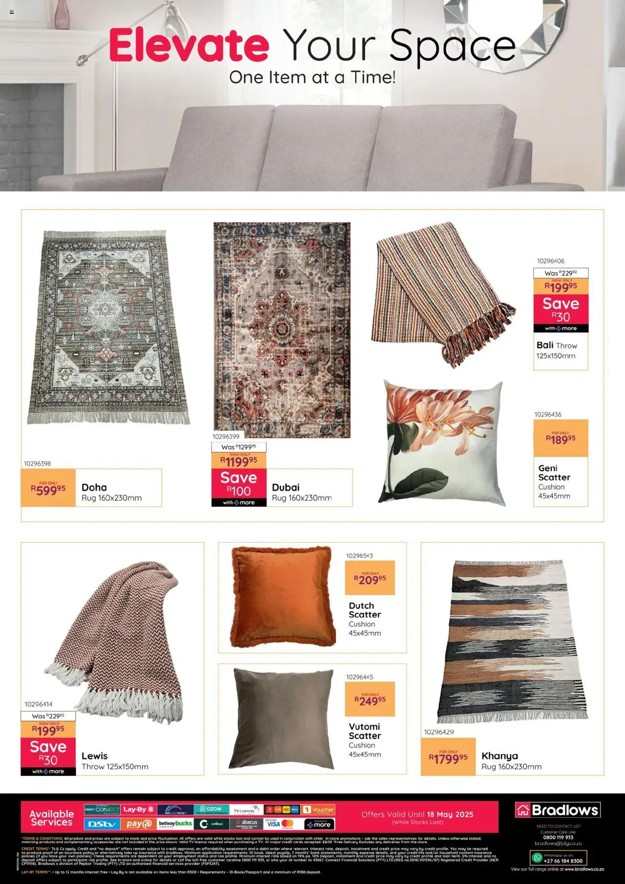 Bradlows Decor Leaflet (14/04/2025 - 18/05/2025) | 4