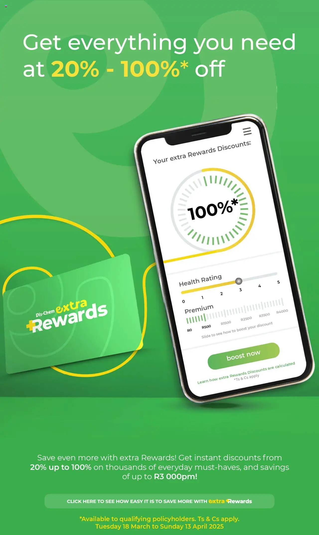 Dis-Chem Extra Rewards