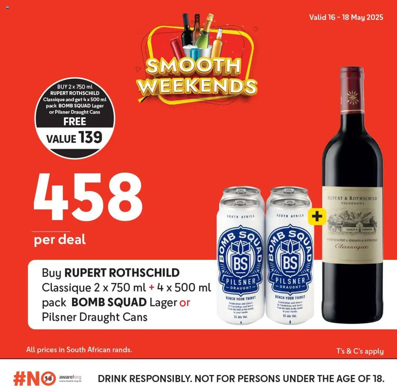 Makro Smooth Weekends (16/05/2025 - 18/05/2025) | 18