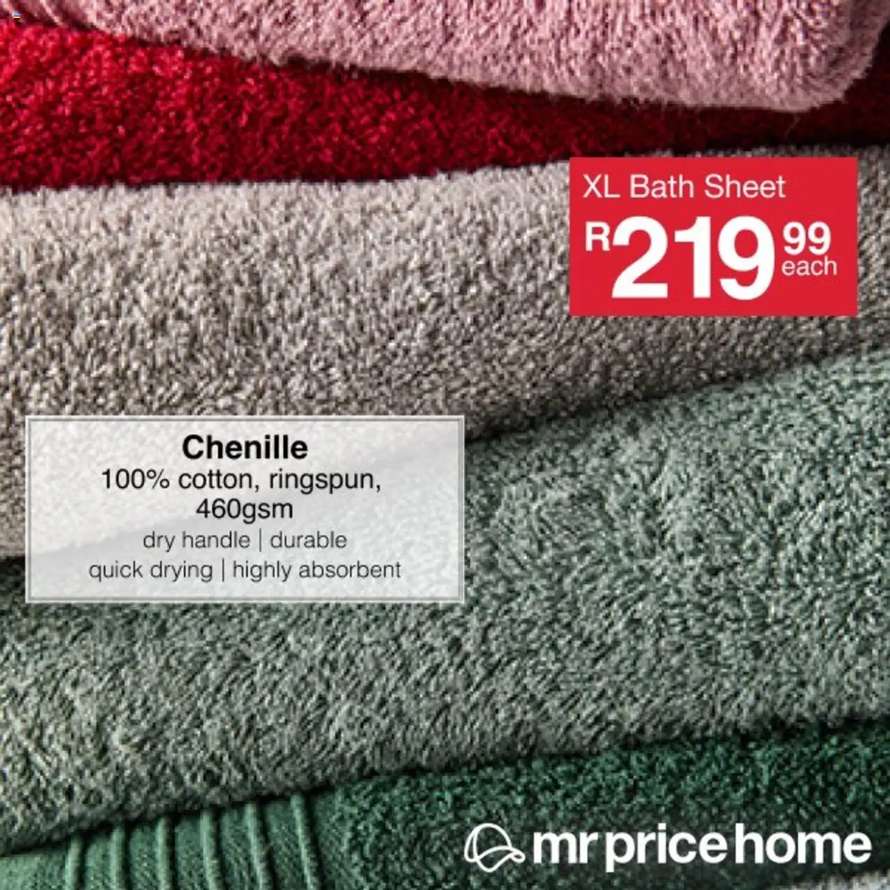 MRP Home Towel Promotion (from Tuesday 06/05/2025) | 2