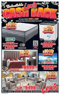 Lewis Stores Specials (18/05/2025 - 18/06/2025)