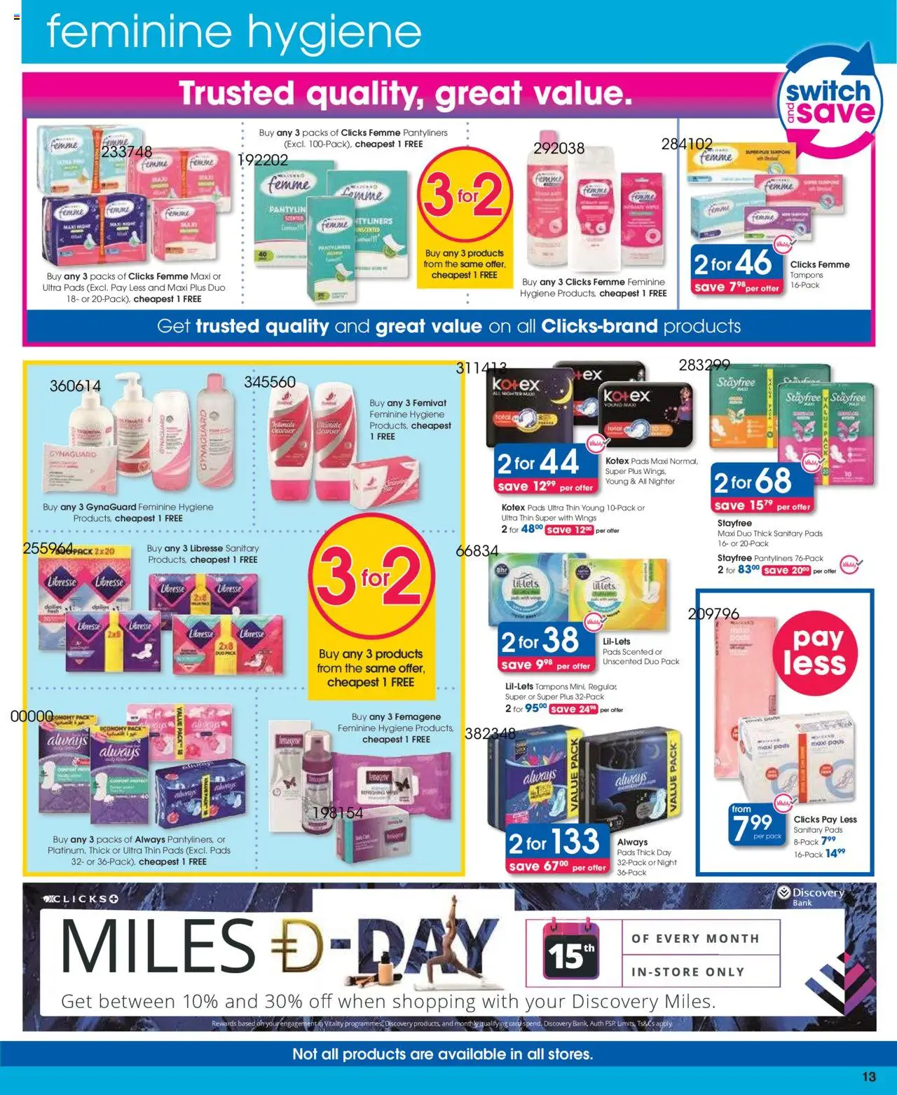 Clicks Specials