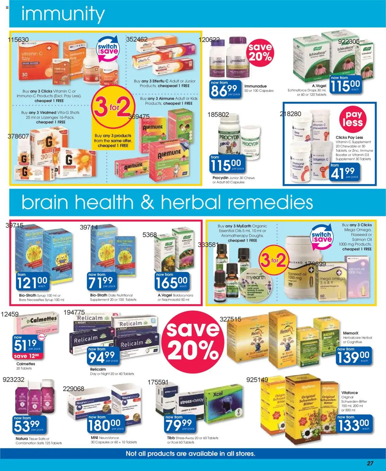 Clicks Specials