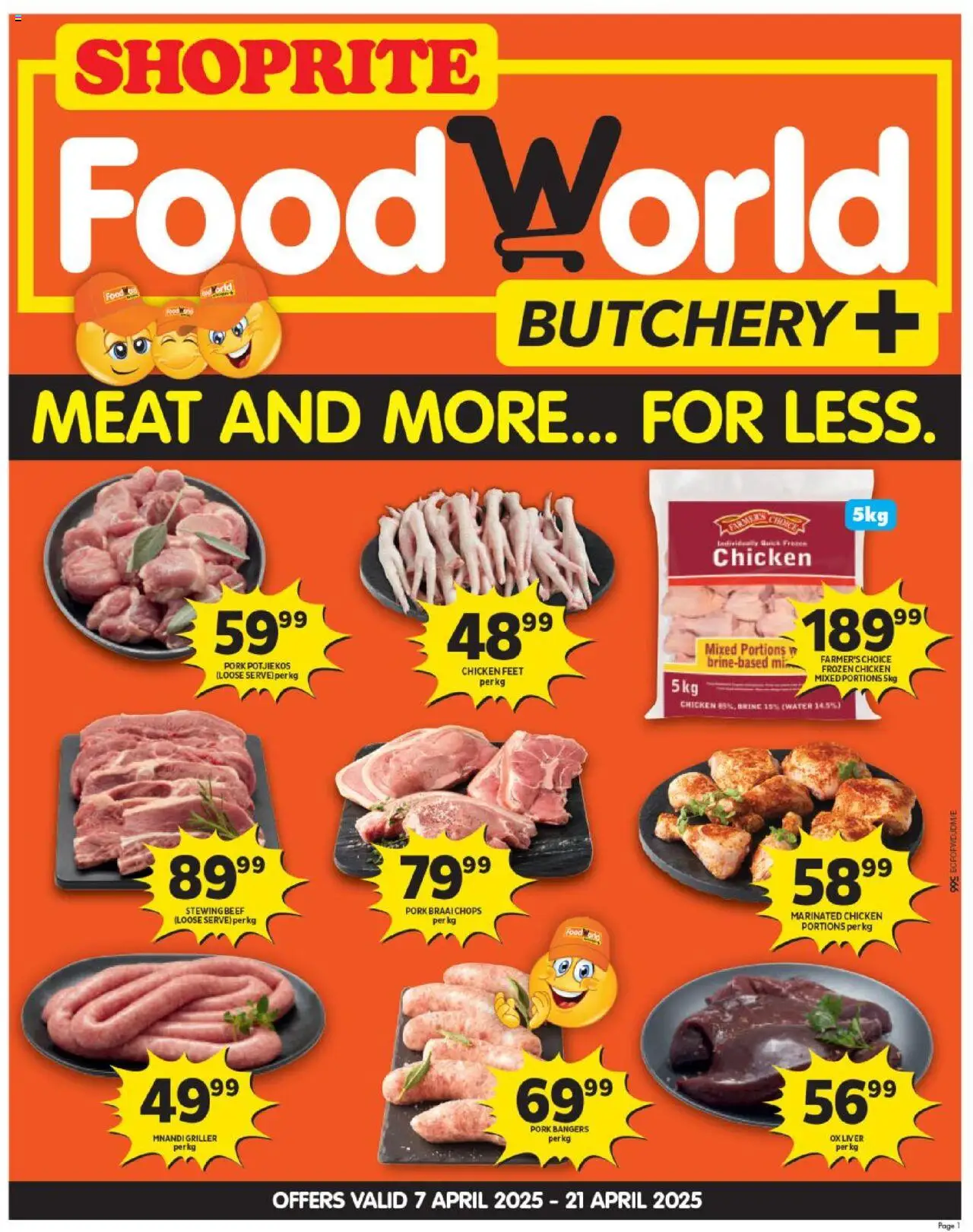 Shoprite Eastern Cape - FoodWorld Easter Deals Korsten