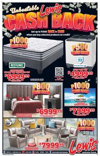 Lewis Stores - Botswana Specials (18/05/2025 - 18/06/2025)