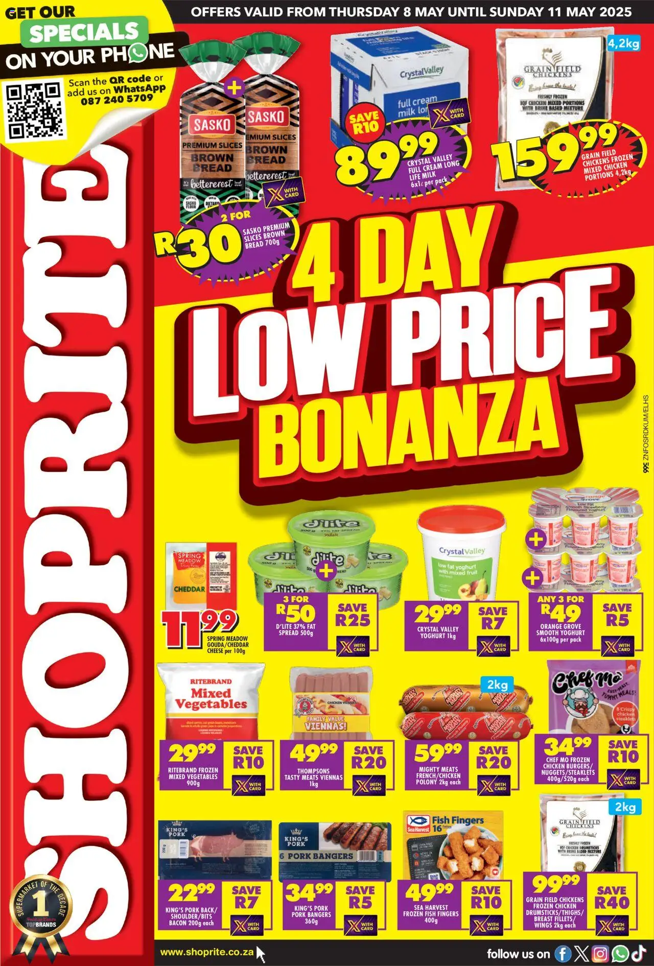 Shoprite KwaZulu-Natal - Low Price Bonanza (08/05/2025 - 11/05/2025) | 1