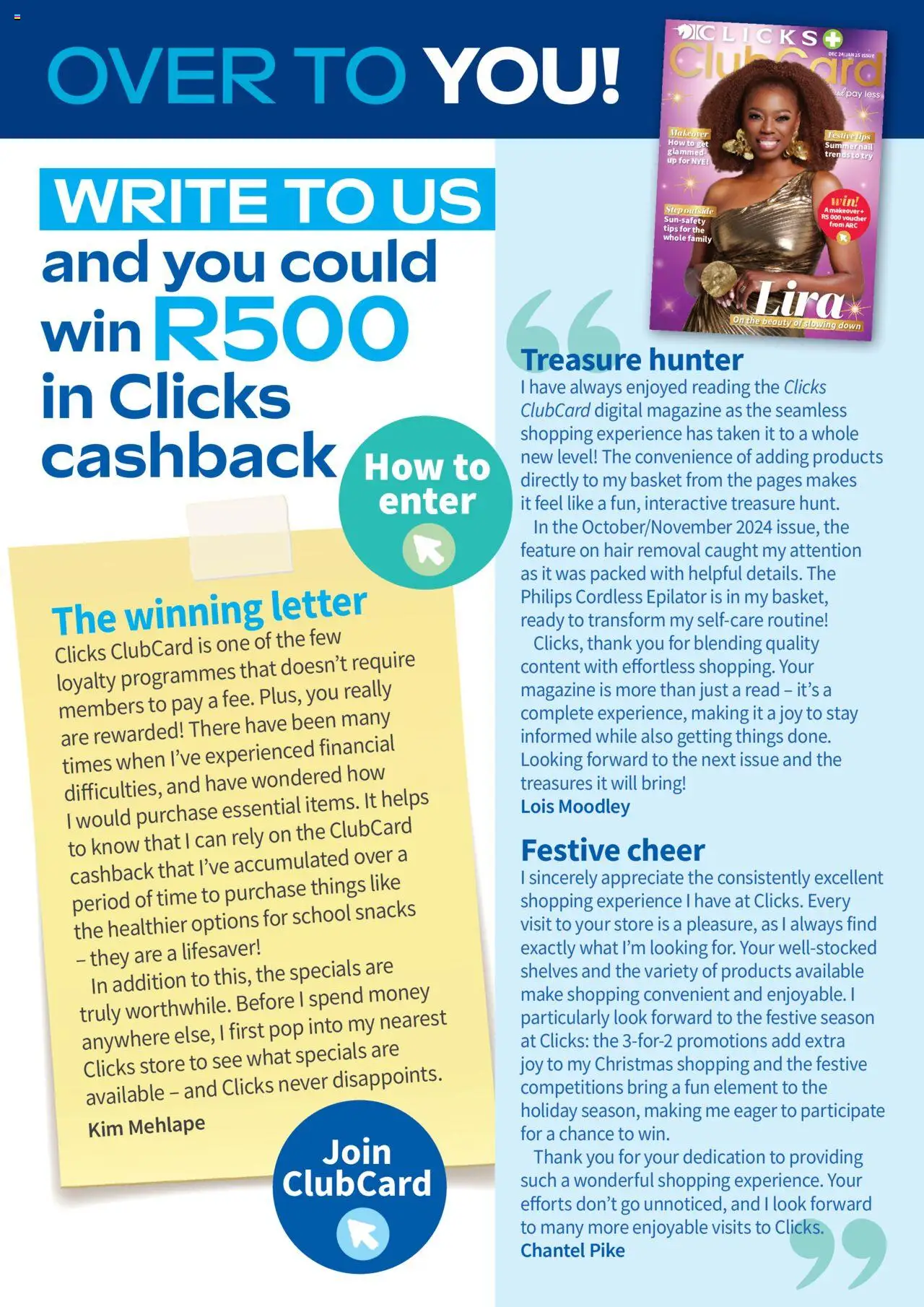 Clicks - Clubcard Magazine