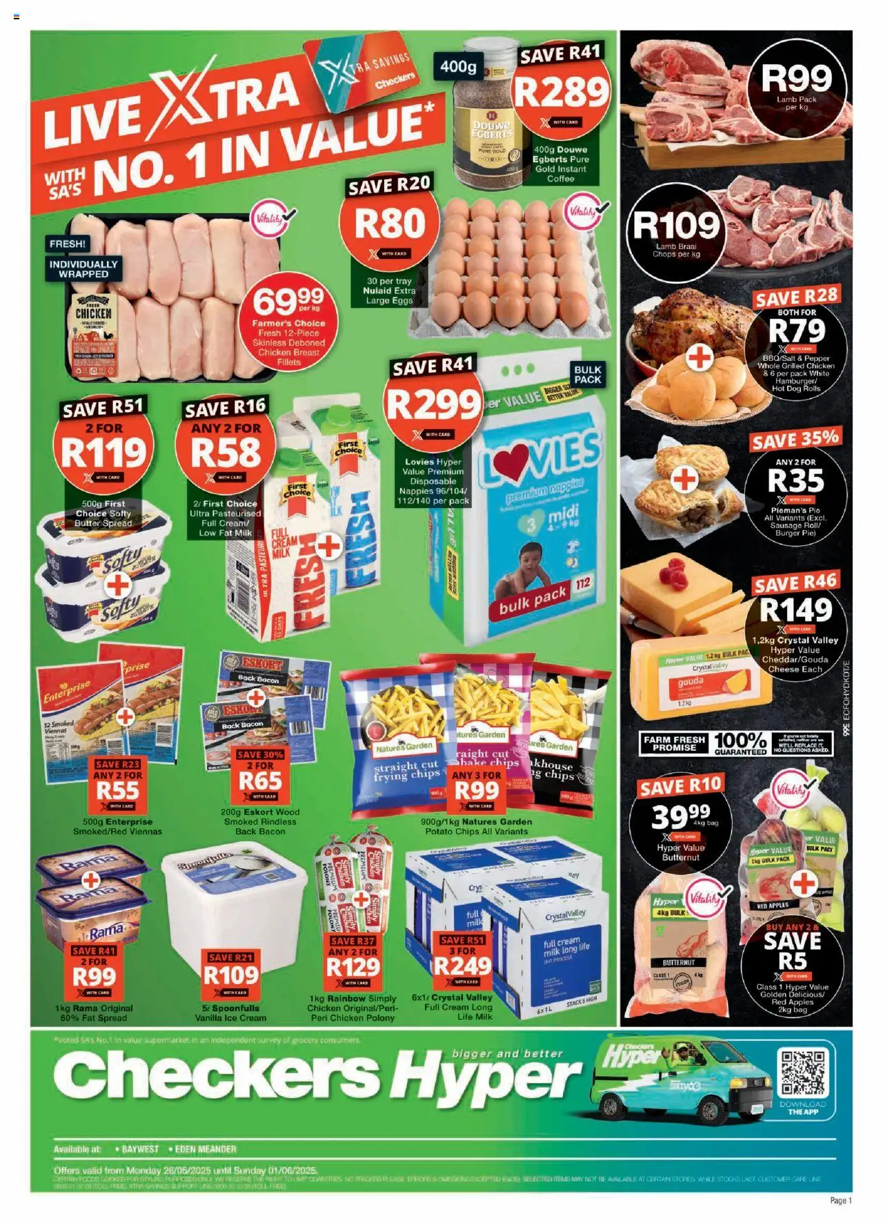 Checkers Eastern Cape -  Hyper May Month-End Promotion (26/05/2025 - 01/06/2025) | 1