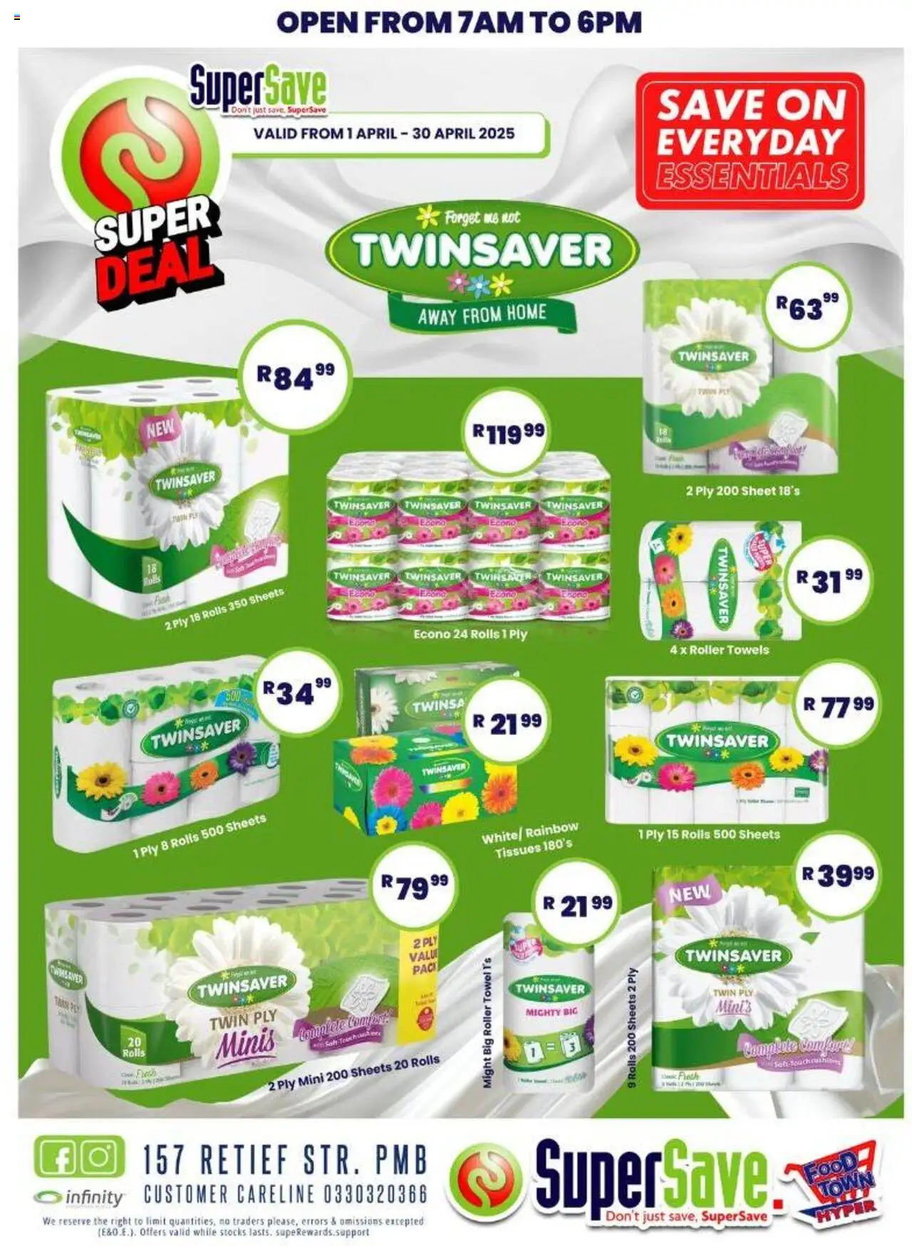 Super Save Specials