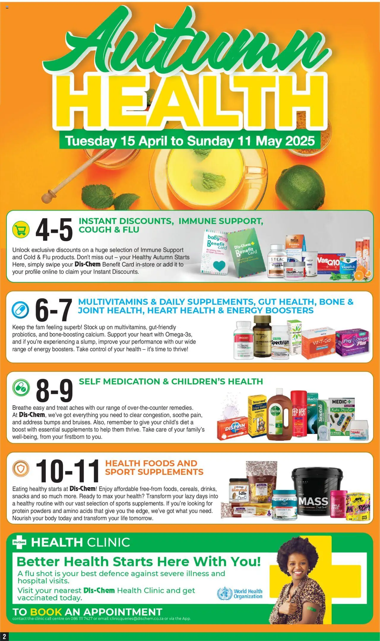 Dis-Chem Autumn Health