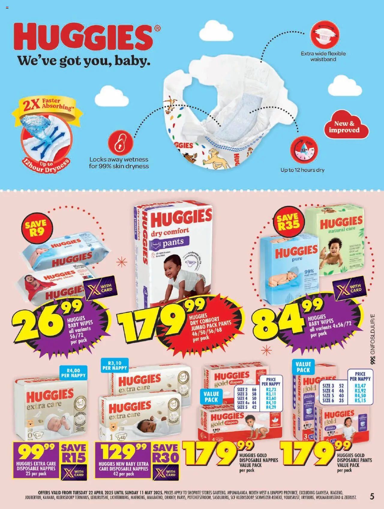 Shoprite Gauteng - Baby Savings