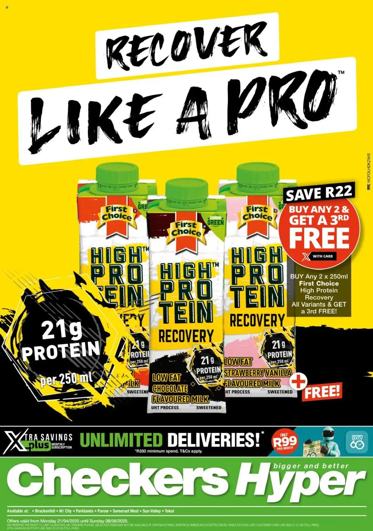 Checkers Western Cape - Hyper First Choice Promotion  (21/04/2025 - 08/06/2025) | 1