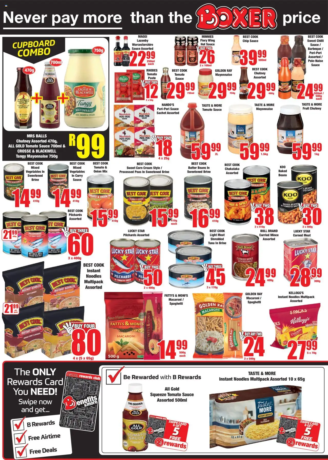 Boxer - KwaZulu-Natal - Specials