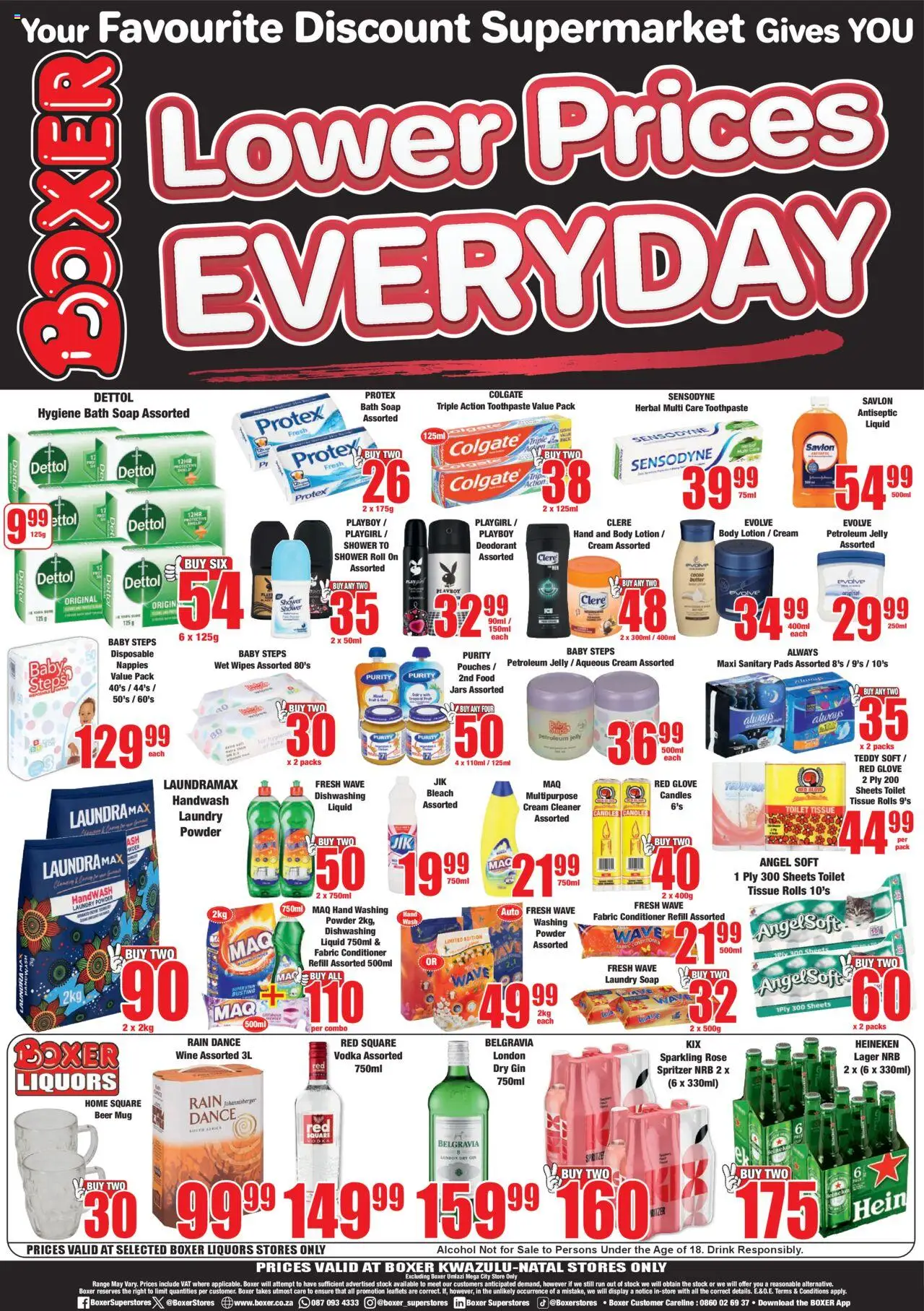 Boxer - KwaZulu-Natal - Specials